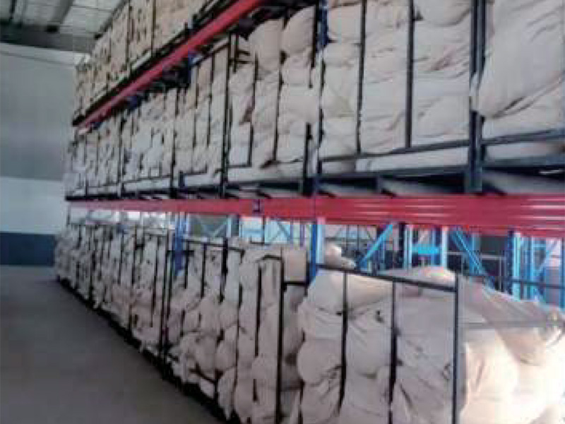 龙头家纺布料货架